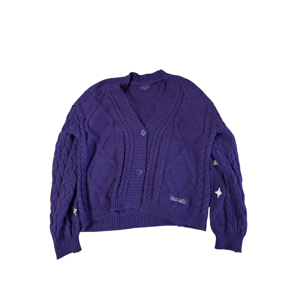 Taylor Swift‎ Speak Now Taylors Version Purple Cardigan Star Embroidery Medium